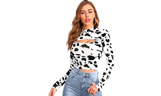 Casual Regular Sleeves Graphic Print Women