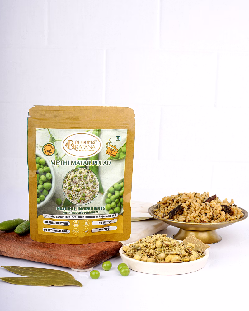buddha ratana methi matar pulao