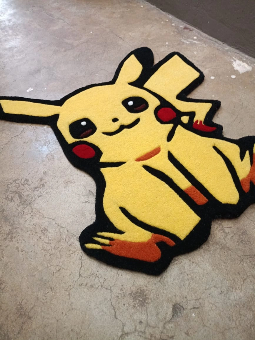 Customize hand tufted woolen pokemon carpet &amp; rugs-2