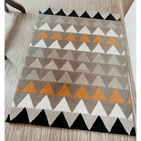 Hand tufted woolen flooring carpet and rugs