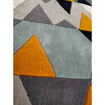 Hand tufted woolen flooring carpet and rugs-1