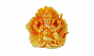 Tellex Lord Ganesha Statue with Decorative Sculpture Figurine Showpiece for Office Desk, Home Decor, Pooja Room and Gift