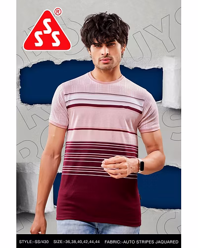 MEN T-SHIRT WITH METAL PATCH-1