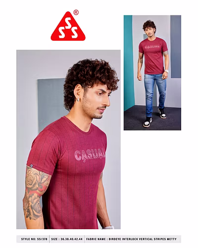 MEN T-SHIRT  WITH HD PRINT-12567114