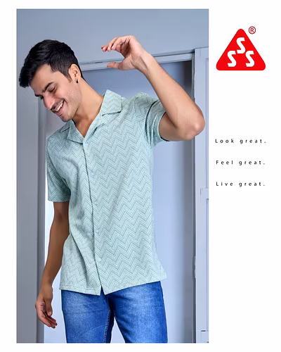 MEN T-SHIRT, CUBBON SHIRT-3