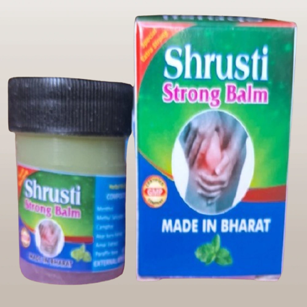 Shrusti Ortho Pain Relief Balm-10gm(Pack of5)-12517764