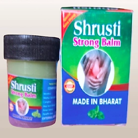 Shrusti Ortho Pain Relief Balm-10gm(Pack of5)