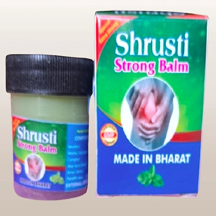 Shrusti Ortho Pain Relief Balm-10gm(Pack of5)-12517764