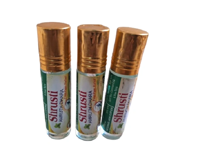 Shrusti Amrut Dhara ( Roll On) -10 ml Pack of 3-12517768