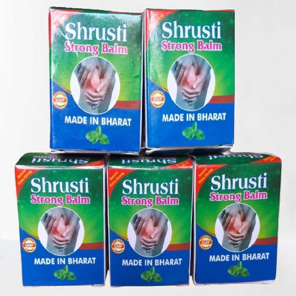 Shrusti Ortho Pain Relief Balm-10gm(Pack of5)-1