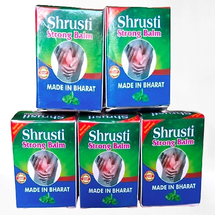 Shrusti Ortho Pain Relief Balm-10gm(Pack of5)-1