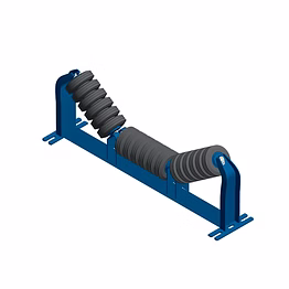 n.g. spares & equipments impact idler with frame