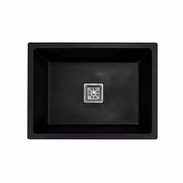 black mattalic quartz kitchen sink(16*18)