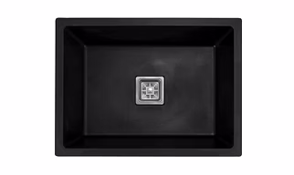 Black Mattalic Quartz Kitchen Sink(16*18)