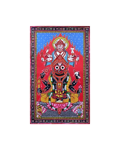 Patta painting of Jangya narayan-1