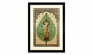 Tree of Life - Odisha Pattachitra Buddha Painting