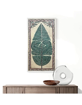 Tree of Life Patta Tussar Painting