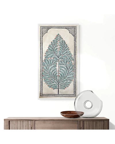 Tree of Life Patta Tussar Painting-3