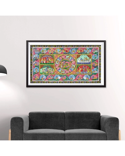 Patta Painting of Krishna Leela-2