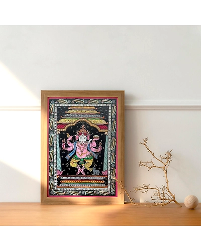 Patta Painting of Lord Ganesha-2