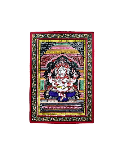 Patta Painting of Lord Ganesha-4