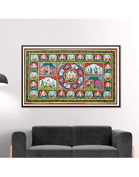 Patta Painting of Shree Ganesha