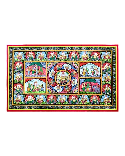 Patta Painting of Shree Ganesha-3