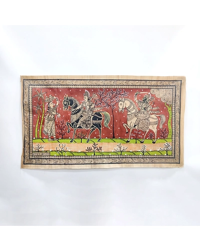 Kanchi Abhijan Patta Tussar Painting-4