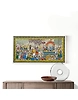 Mathura Vije Patta Tussar Painting