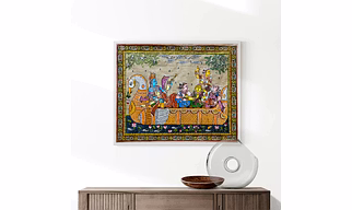 Nabakeli Patta Tussar Painting