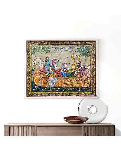 Nabakeli Patta Tussar Painting-2