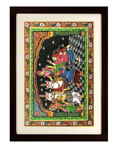 Orissa Pattachitra – Folk Dance Form-12665461