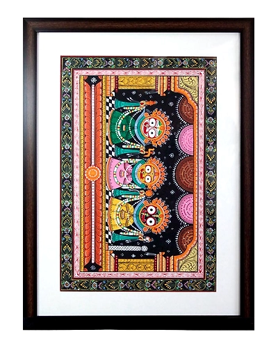 Orissa Pattachitra – Jagannath Subadra Balrama-12665463