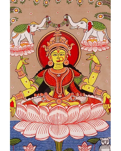 Orissa Pattachitra – Lakshmi-1