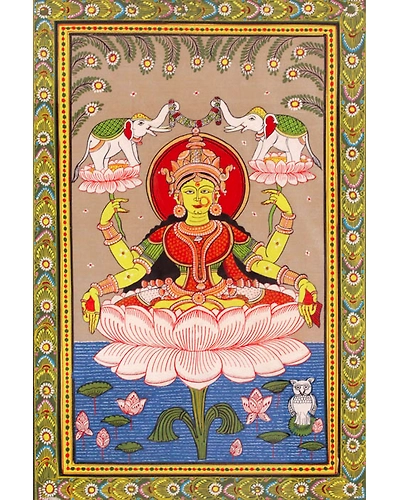 Orissa Pattachitra – Lakshmi-2