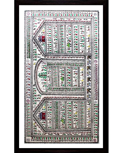Orissa Pattachitra – Soura Tribal Style-12665479