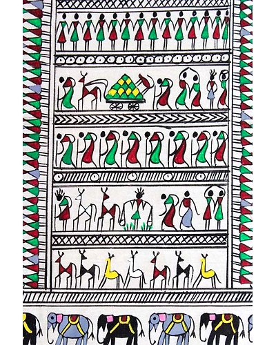 Orissa Pattachitra – Soura Tribal Style-2