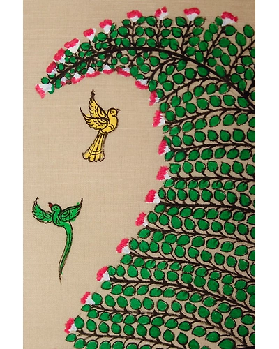 Tree of Life Orissa Pattachitra Painting-4