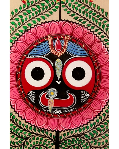 Tree of Life Orissa Pattachitra Jaganatha Painting-1