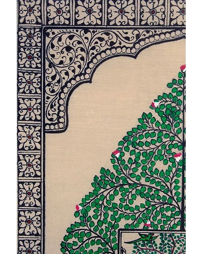 Orissa Pattachitra Tree of Life Painting-4