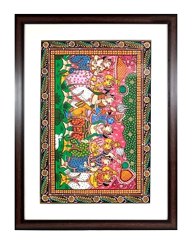Orissa Pattachitra – Radha Krishna Painting