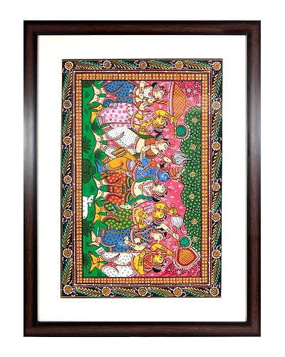 Orissa Pattachitra – Radha Krishna Painting-12665559