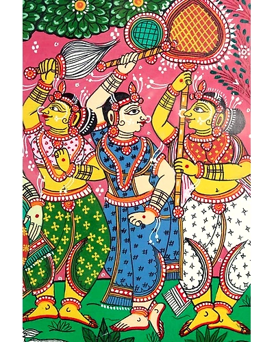Orissa Pattachitra – Radha Krishna Painting-3