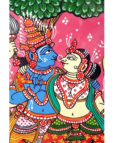 Orissa Pattachitra – Radha Krishna Painting-4
