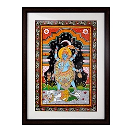 Gonasika Orissa Pattachitra – Goddess Kali