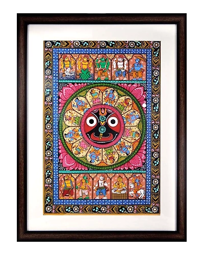Orissa Pattachitra – Jagannath with Dashavatara-12665563