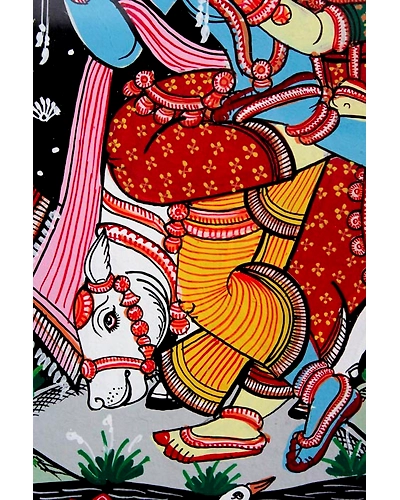Orissa Pattachitra – Radha Krishna Rasaleela-4