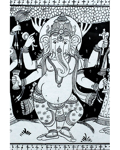 Orissa Pattachitra – Ganesha Story-1