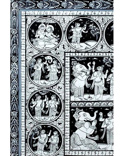 Orissa Pattachitra – Ganesha Story-3