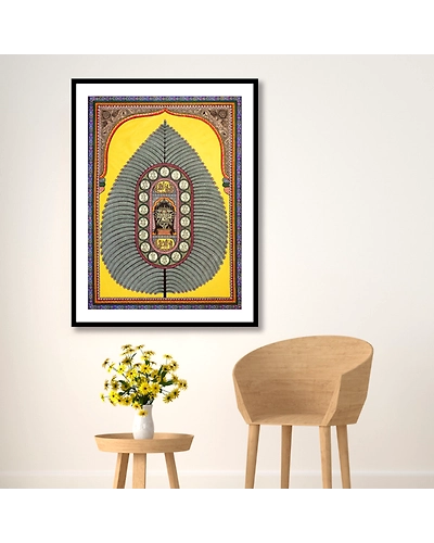Incarnation of Ganesh Ganpati Artwork Pattachitra Art Painting For Home Wall Art Decor-12665601